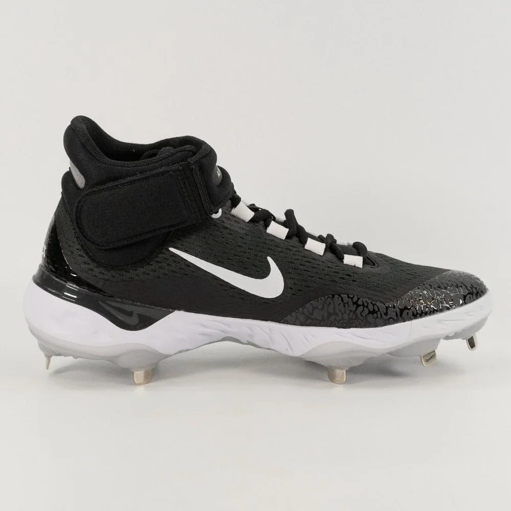 Nike Alpha Huarache Elite 4 Mid 'Black Dark Smoke Grey' DJ6520-011